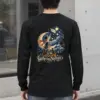 "Moonlit Ladder Tale" Unisex Longsleeve T-shirt