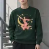 "Moonlit Leap" Heavy Blend Unisex Crewneck Sweatshirt