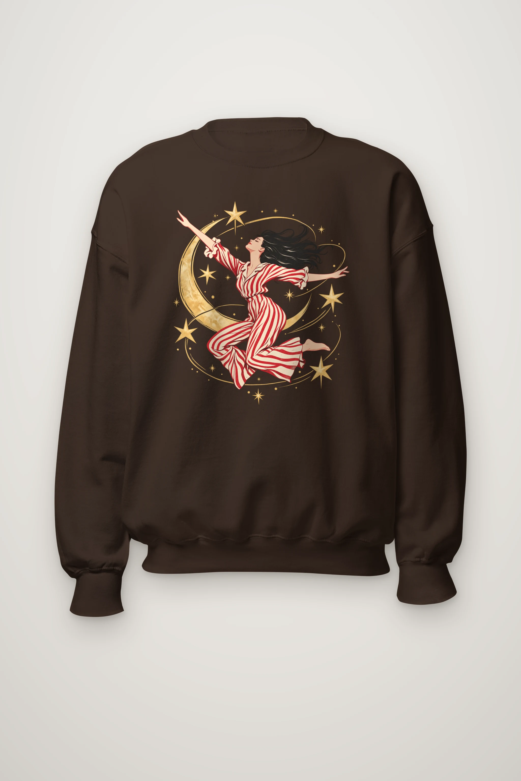 "Moonlit Leap" Heavy Blend Unisex Crewneck Sweatshirt