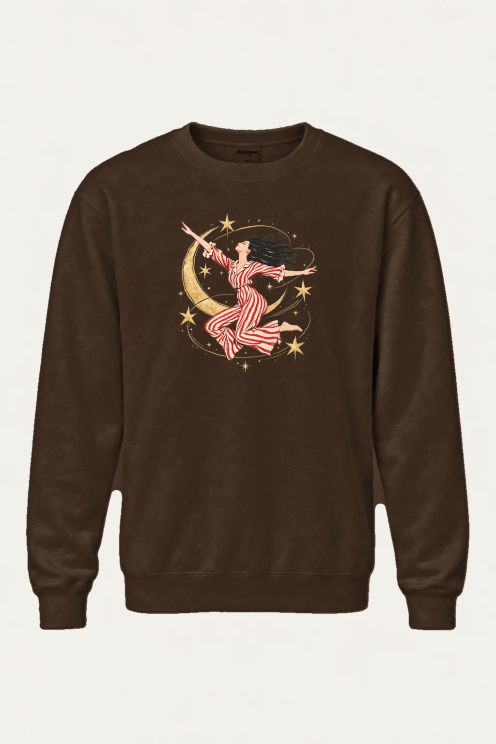 "Moonlit Leap" Heavy Blend Unisex Crewneck Sweatshirt | Gildan 18000