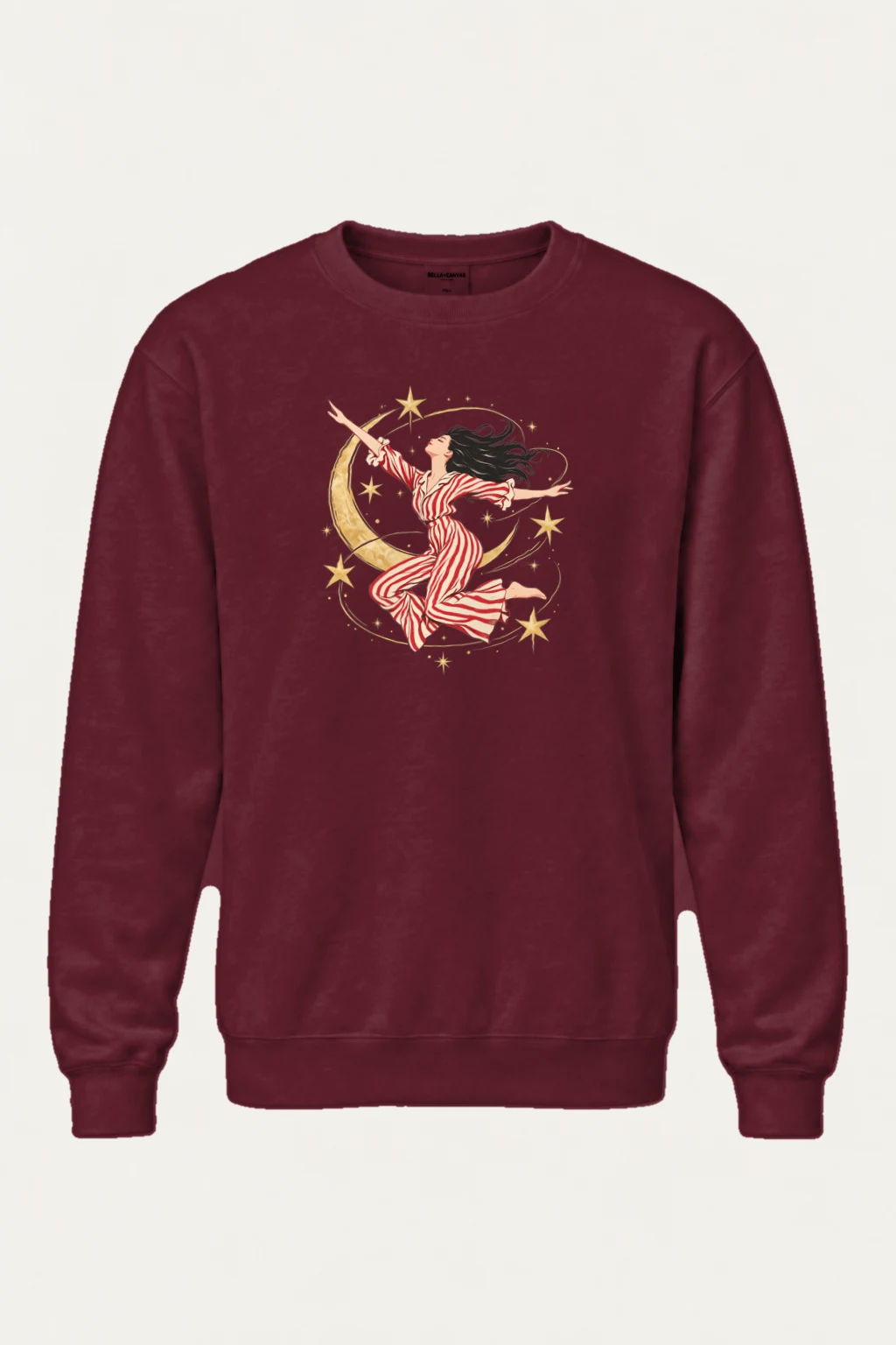 "Moonlit Leap" Heavy Blend Unisex Crewneck Sweatshirt | Gildan 18000