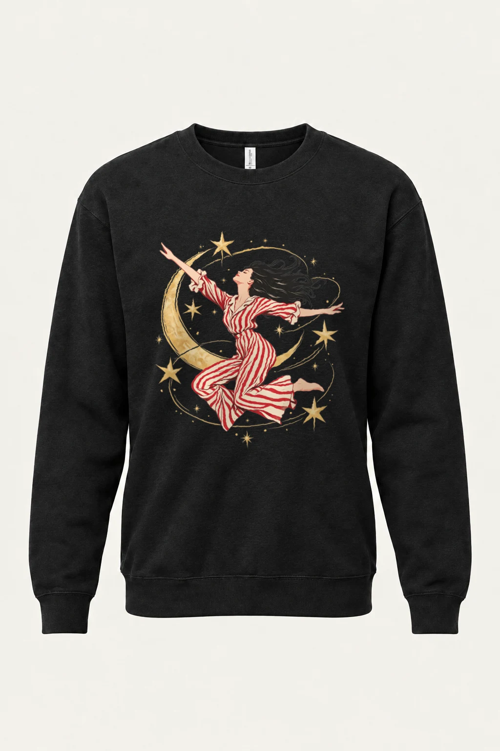 "Moonlit Leap" Heavy Blend Unisex Crewneck Sweatshirt | Gildan 18000