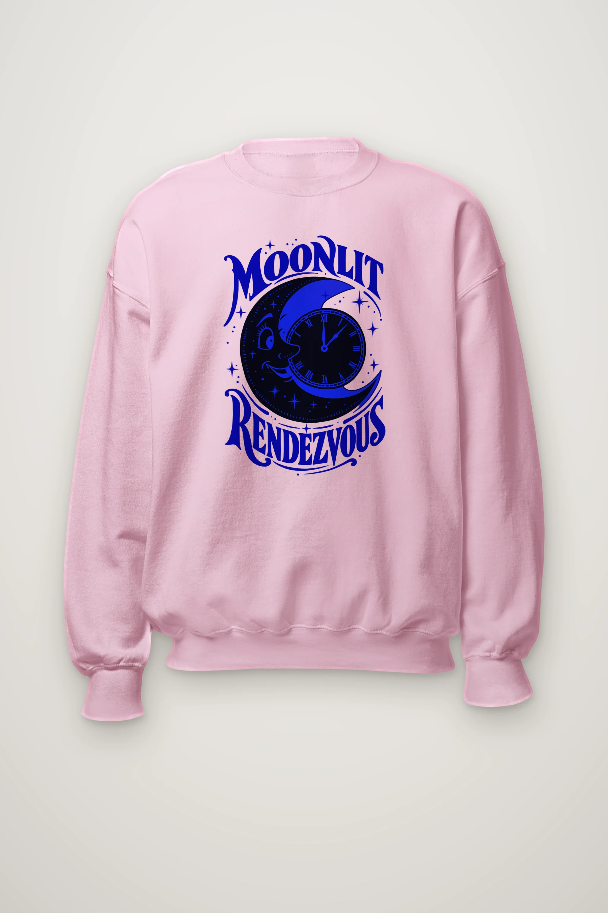 "Moonlit Rendezvous" Heavy Blend Unisex Crewneck Sweatshirt