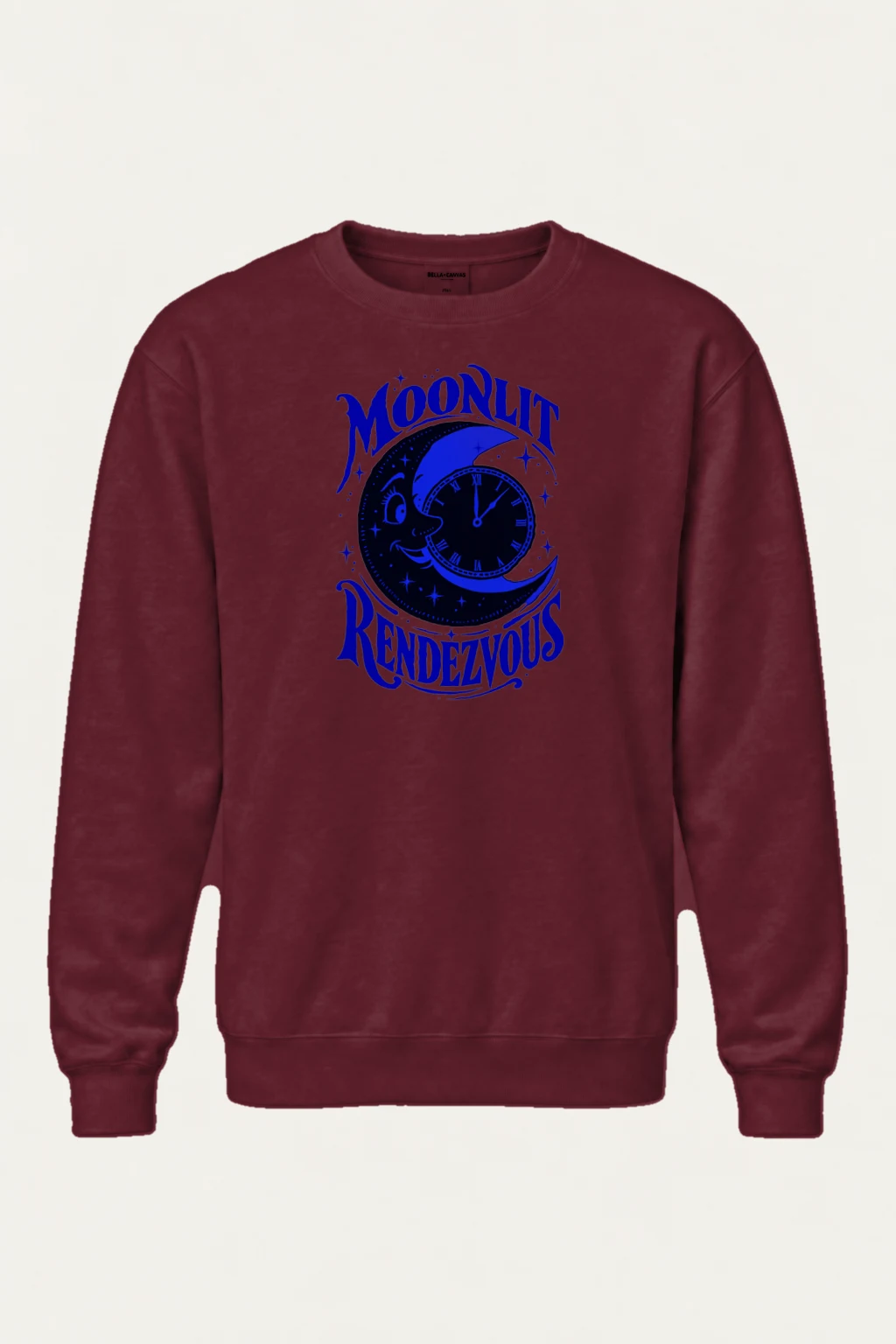 "Moonlit Rendezvous" Heavy Blend Unisex Crewneck Sweatshirt | Gildan 18000