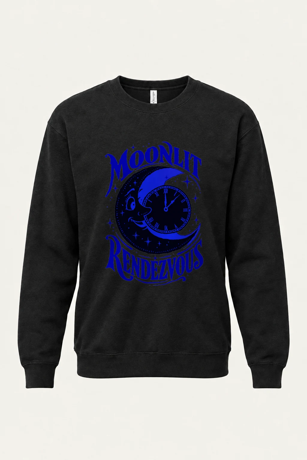 "Moonlit Rendezvous" Heavy Blend Unisex Crewneck Sweatshirt | Gildan 18000