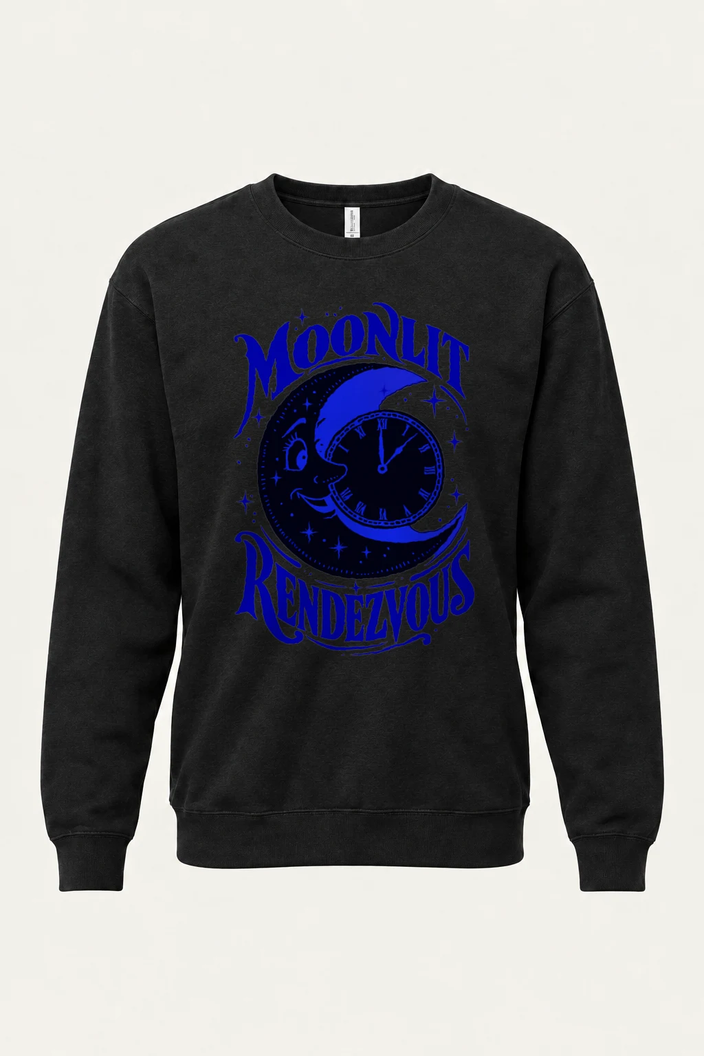 "Moonlit Rendezvous" Heavy Blend Unisex Crewneck Sweatshirt | Gildan 18000
