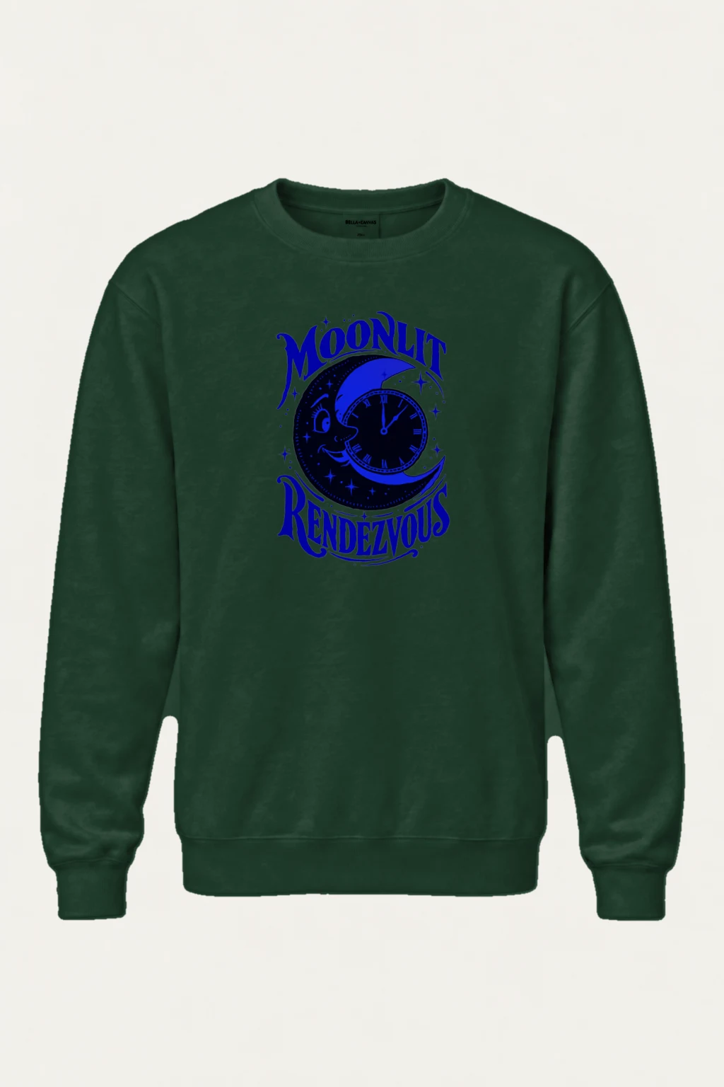 "Moonlit Rendezvous" Heavy Blend Unisex Crewneck Sweatshirt | Gildan 18000