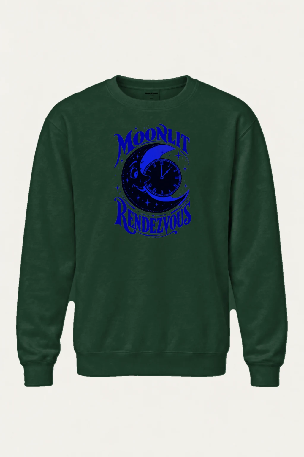 "Moonlit Rendezvous" Heavy Blend Unisex Crewneck Sweatshirt | Gildan 18000