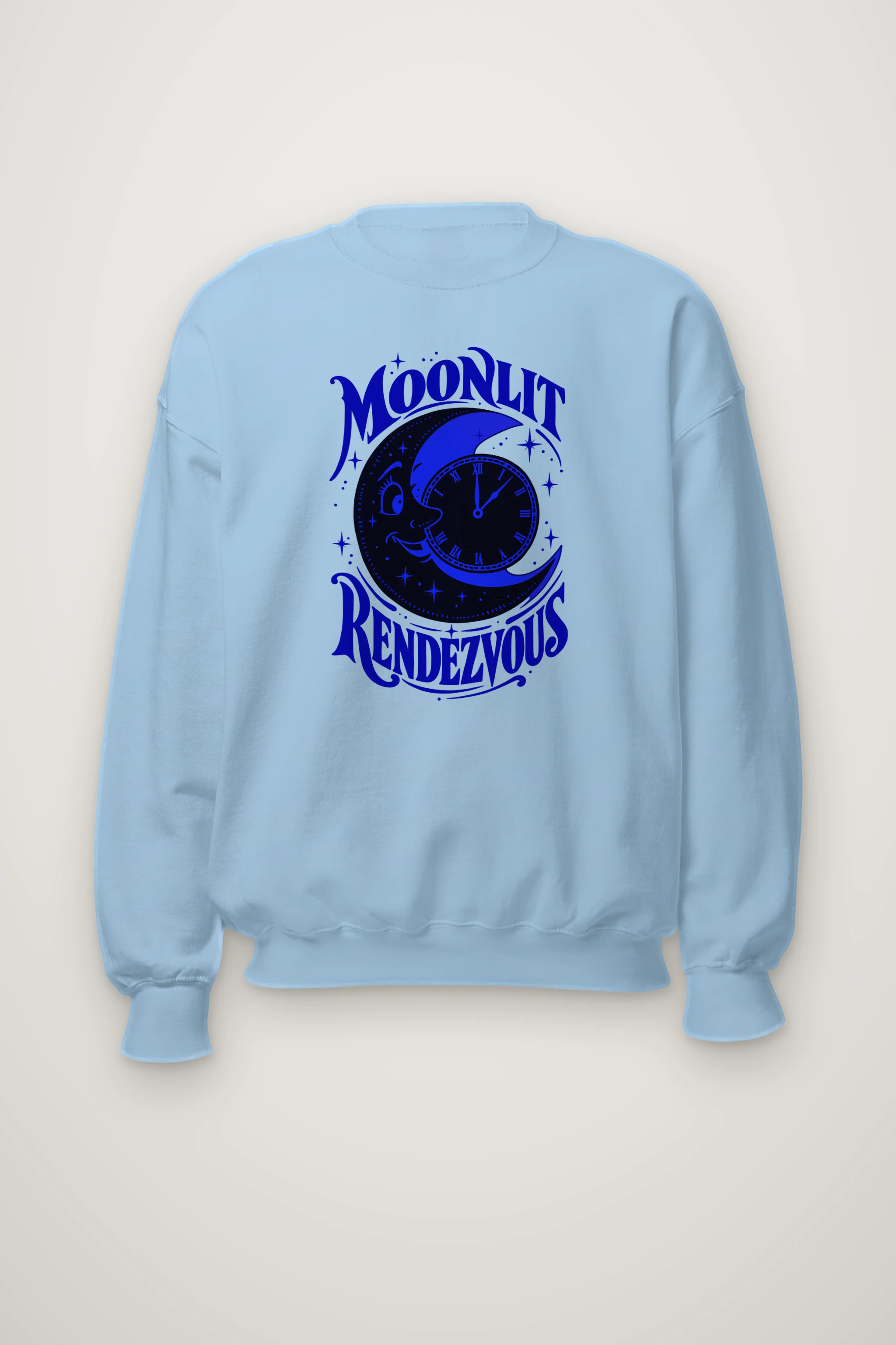 "Moonlit Rendezvous" Heavy Blend Unisex Crewneck Sweatshirt