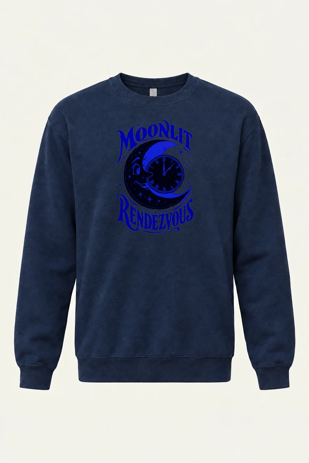 "Moonlit Rendezvous" Heavy Blend Unisex Crewneck Sweatshirt | Gildan 18000