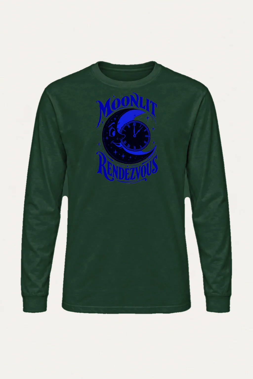 "Moonlit Rendezvous" Unisex Longsleeve T-shirt | Gildan 2400