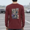 "Moonlit Seoul Walk" Unisex Longsleeve T-shirt