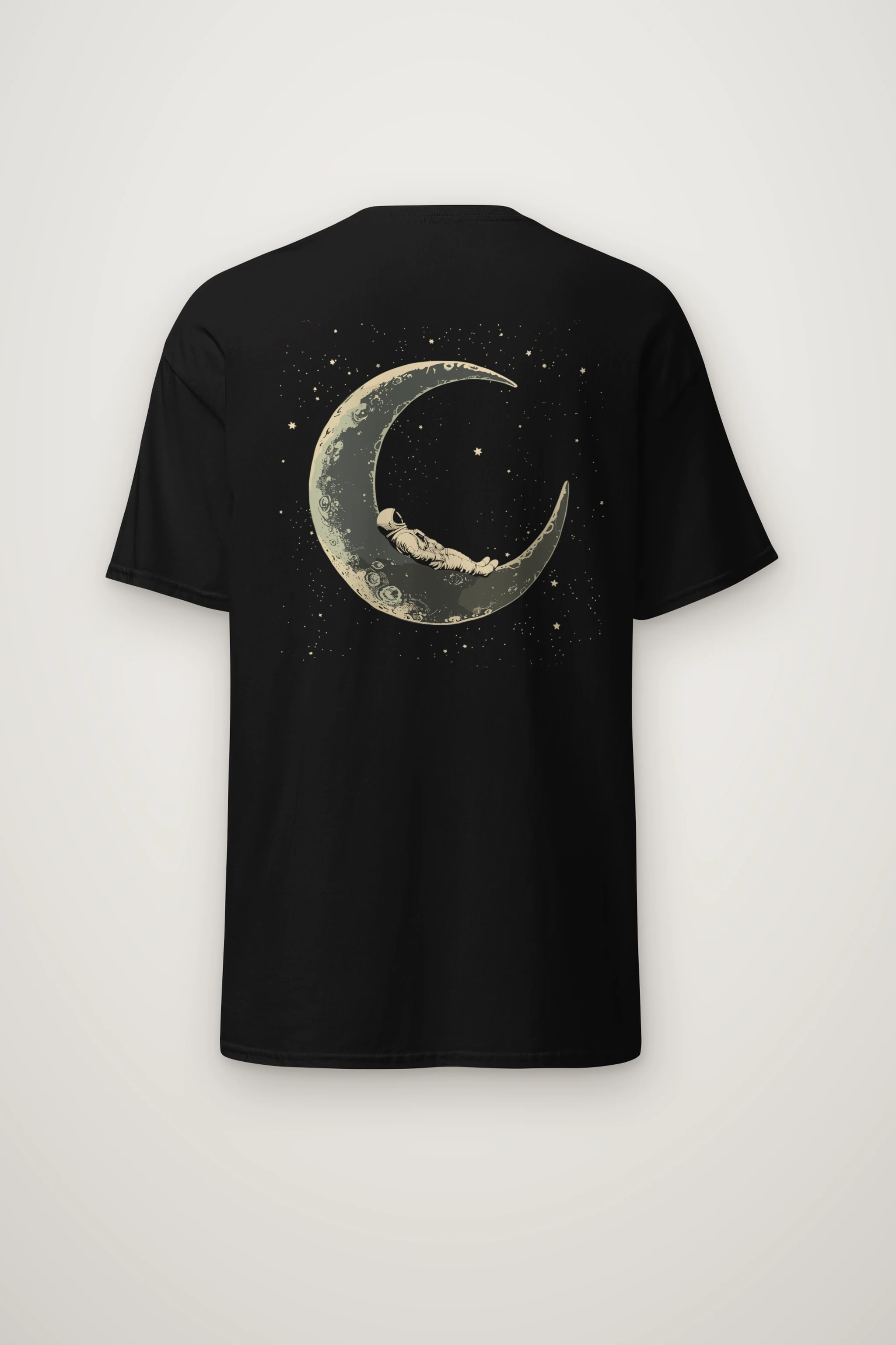 "Moonlit Slumber" Heavyweight Unisex Crewneck T-shirt