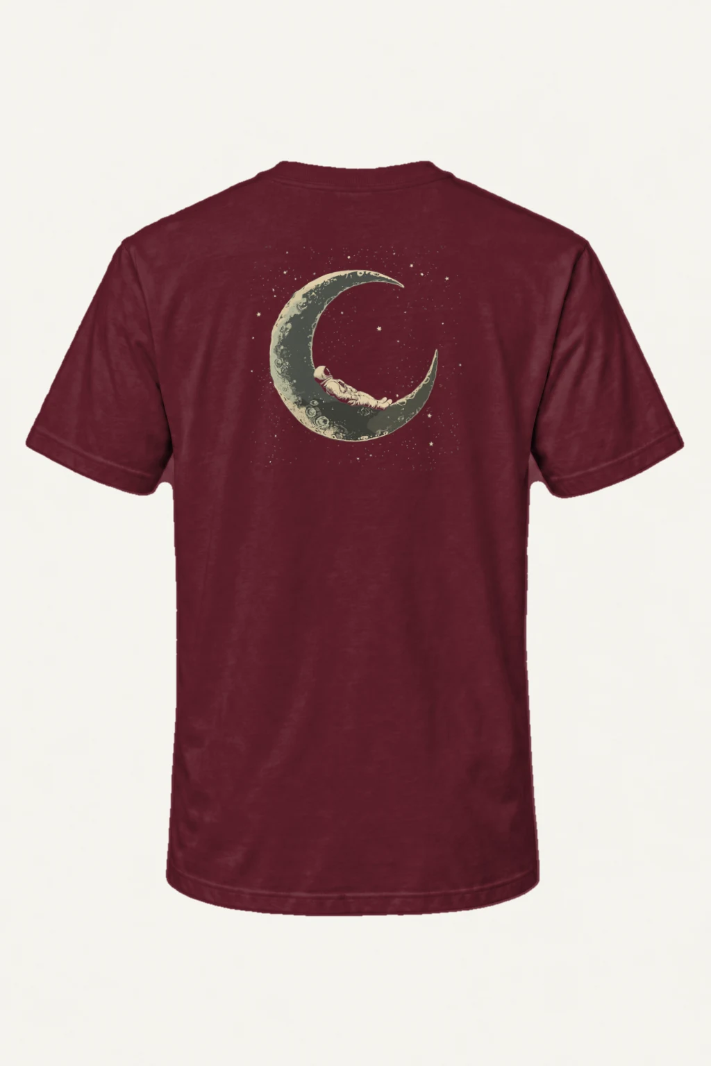 "Moonlit Slumber" Heavyweight Unisex Crewneck T-shirt | Gildan 5000