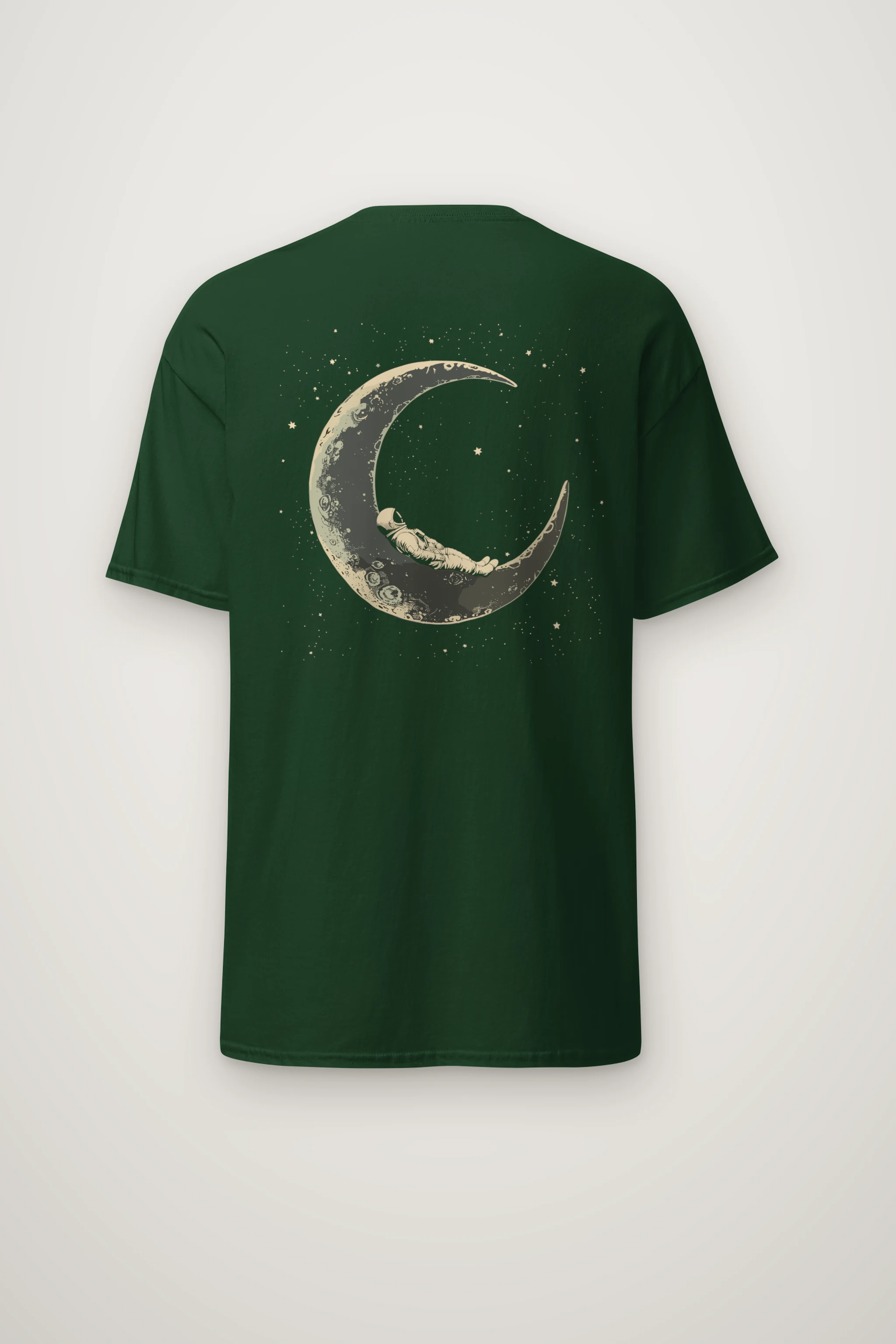 "Moonlit Slumber" Heavyweight Unisex Crewneck T-shirt