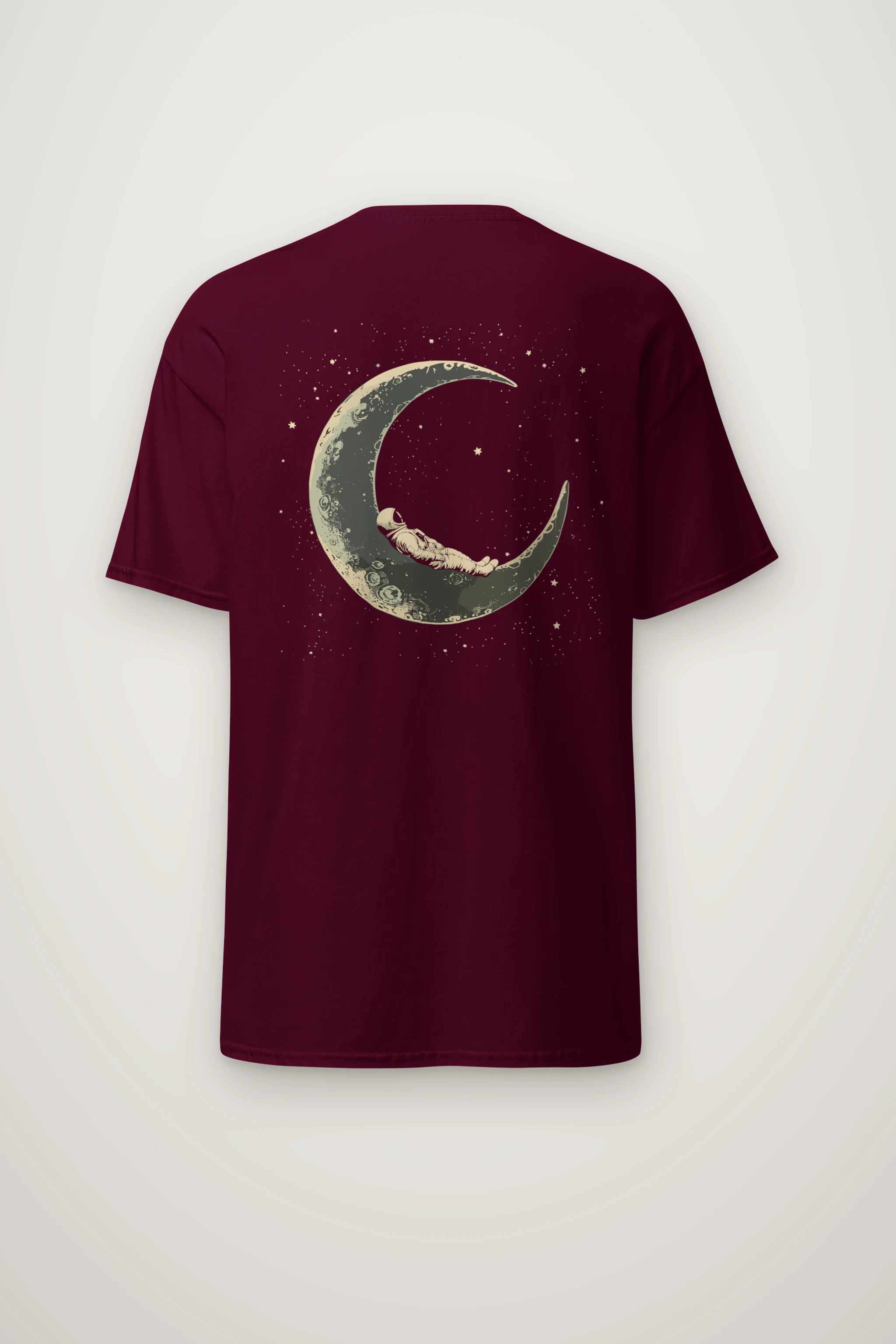 "Moonlit Slumber" Heavyweight Unisex Crewneck T-shirt
