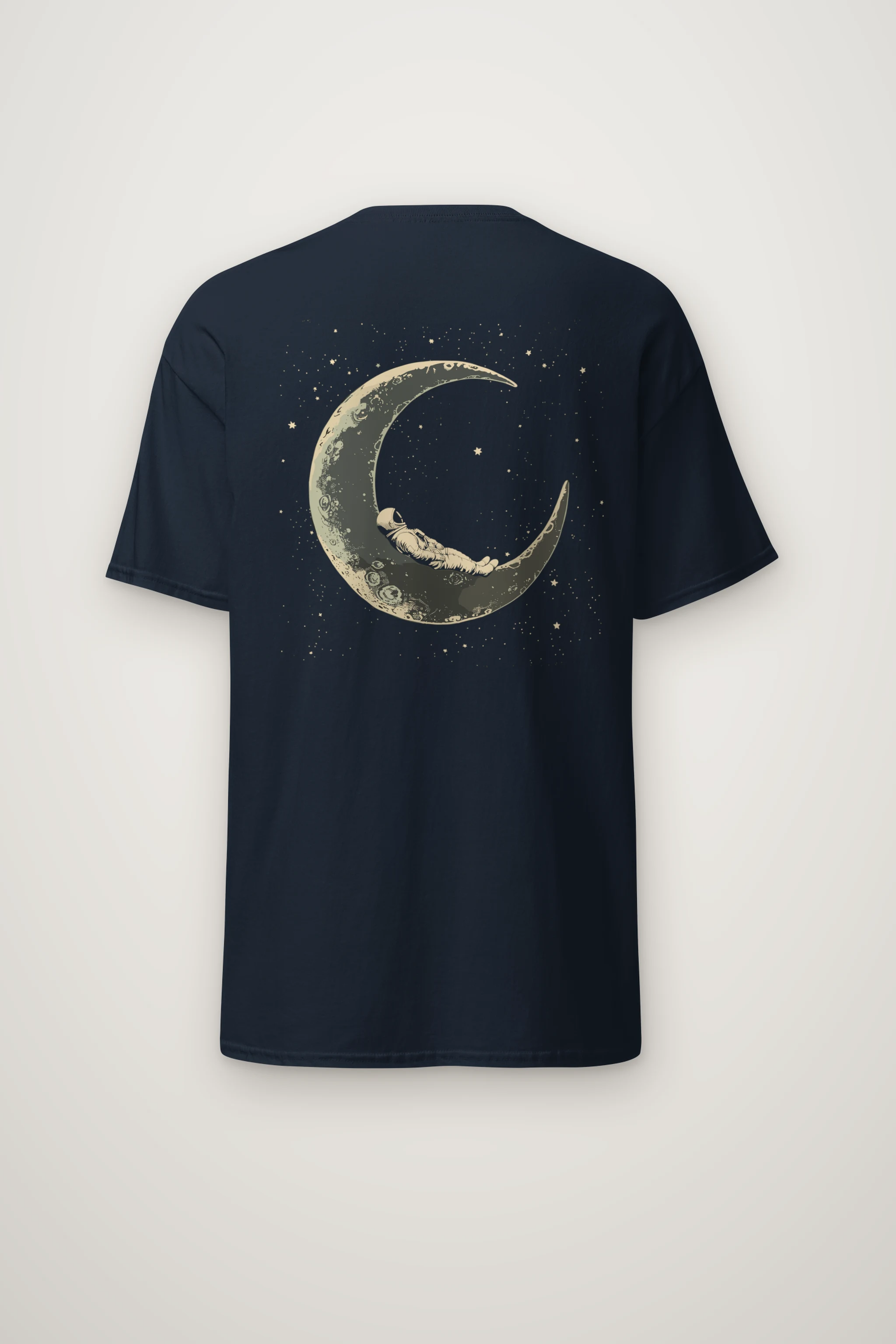 "Moonlit Slumber" Heavyweight Unisex Crewneck T-shirt