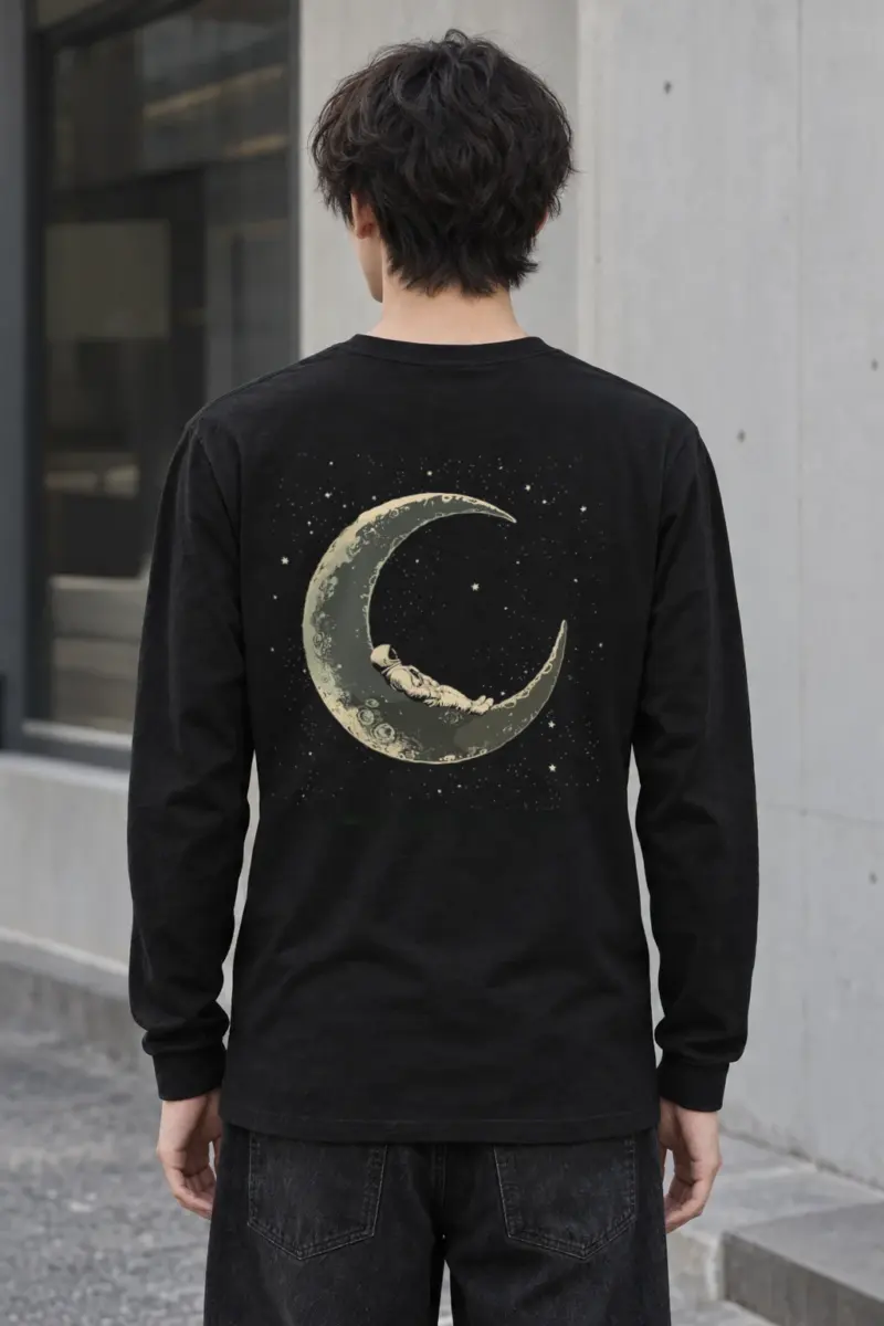 "Moonlit Slumber" Unisex Longsleeve T-shirt