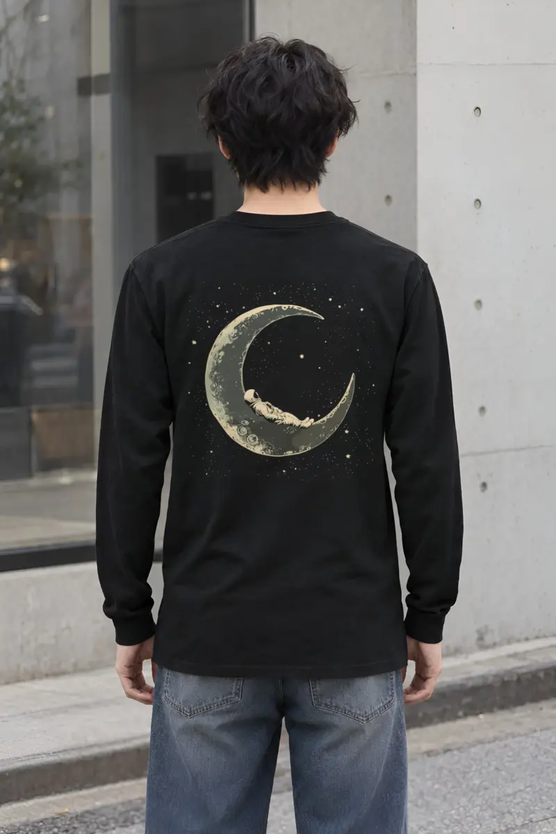 "Moonlit Slumber" Unisex Longsleeve T-shirt