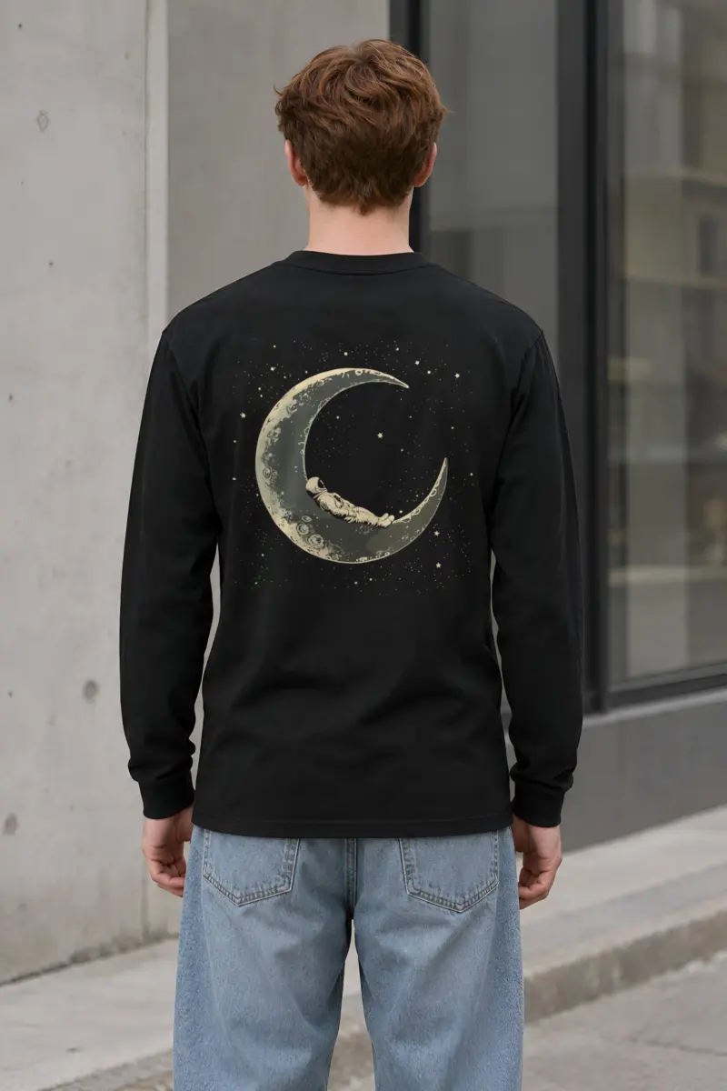 "Moonlit Slumber" Unisex Longsleeve T-shirt