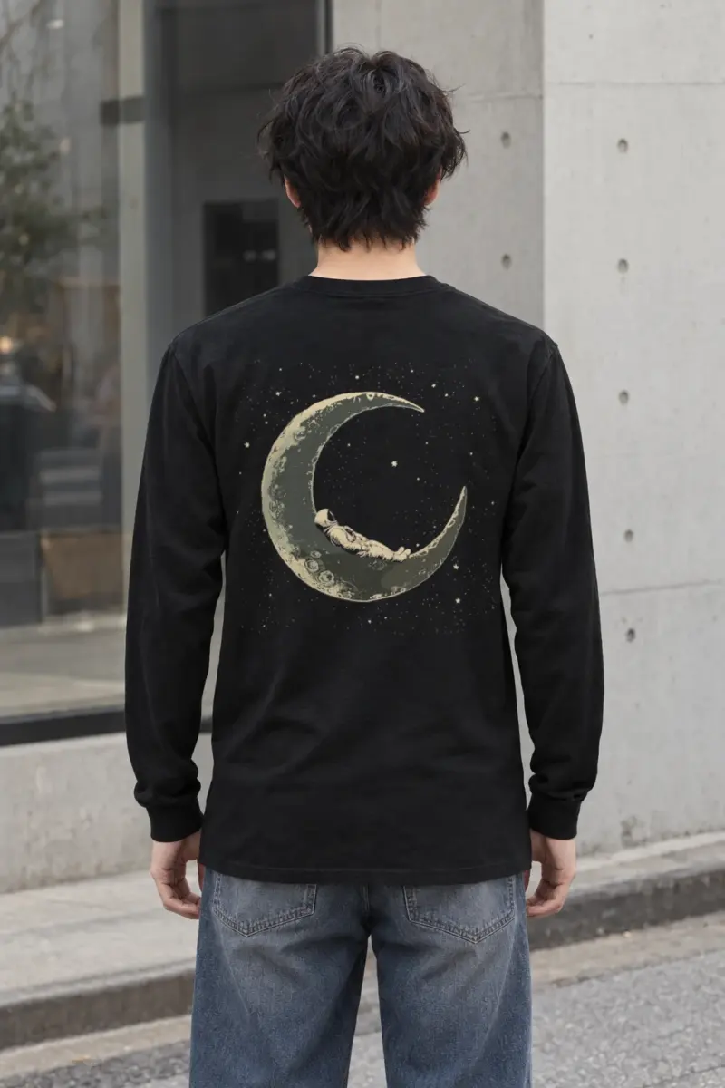 "Moonlit Slumber" Unisex Longsleeve T-shirt