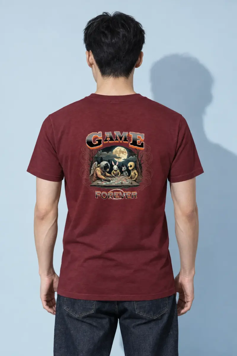 "Moonlit Tabletop" Heavyweight Unisex Crewneck T-shirt