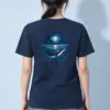 "Moonlit Whale" Heavyweight Unisex Crewneck T-shirt