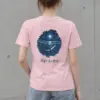 "Moonlit Whale Waves" Heavyweight Unisex Crewneck T-shirt