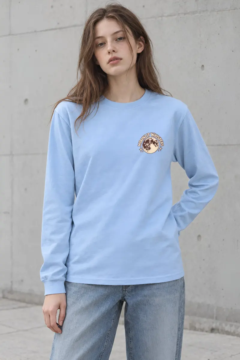"Moonlit Whispers" Unisex Longsleeve T-shirt