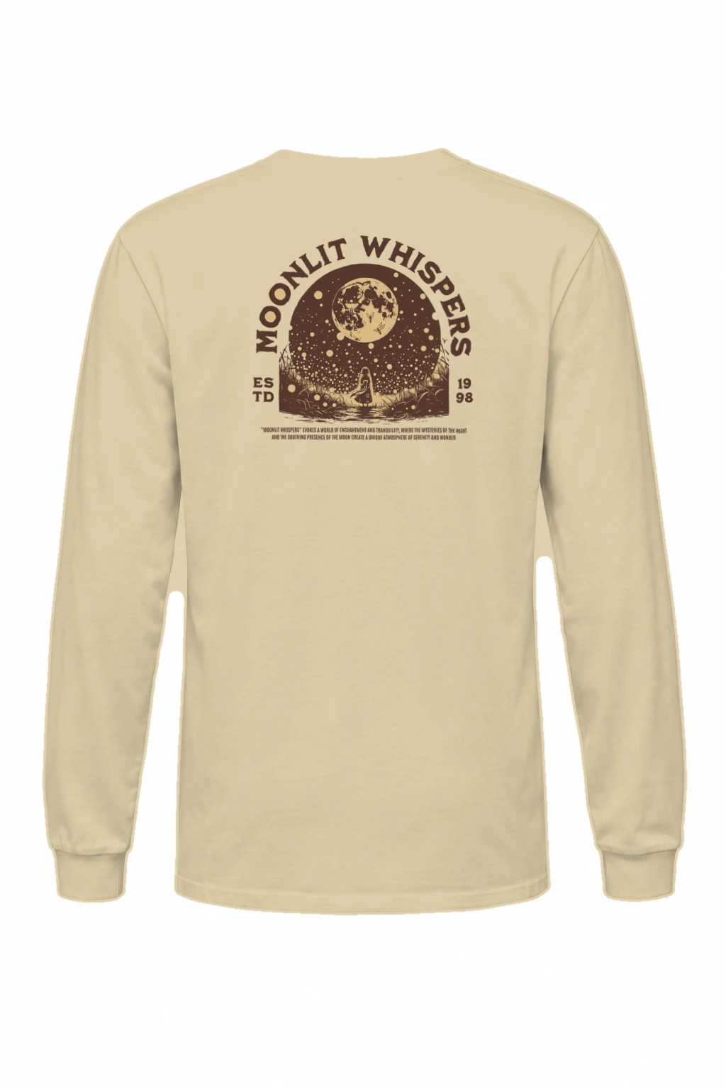 "Moonlit Whispers" Unisex Longsleeve T-shirt | Gildan 2400
