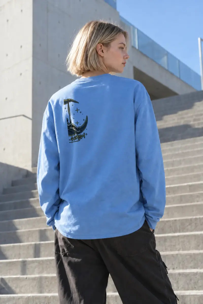 "Moonshift Drifter" Unisex Longsleeve T-shirt | Gildan 2400