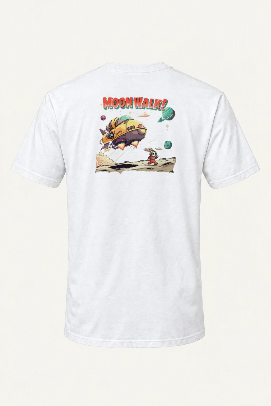 "Moonwalk 105388" Heavyweight Unisex Crewneck T-shirt | Gildan 5000
