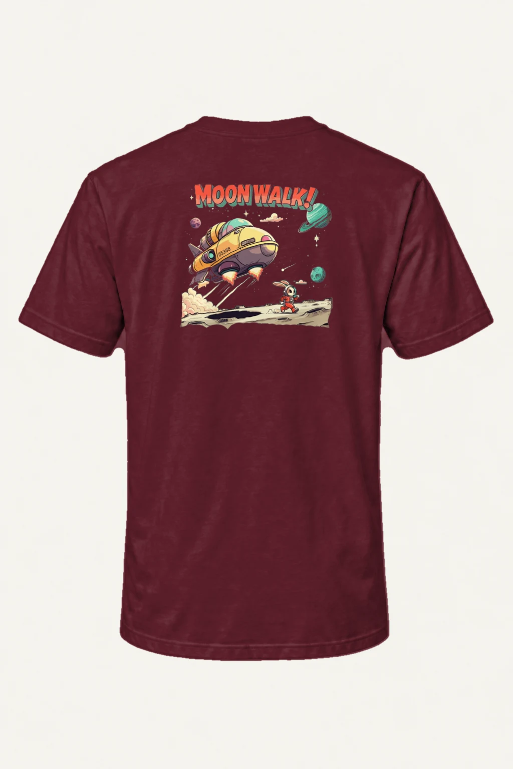 "Moonwalk 105388" Heavyweight Unisex Crewneck T-shirt | Gildan 5000