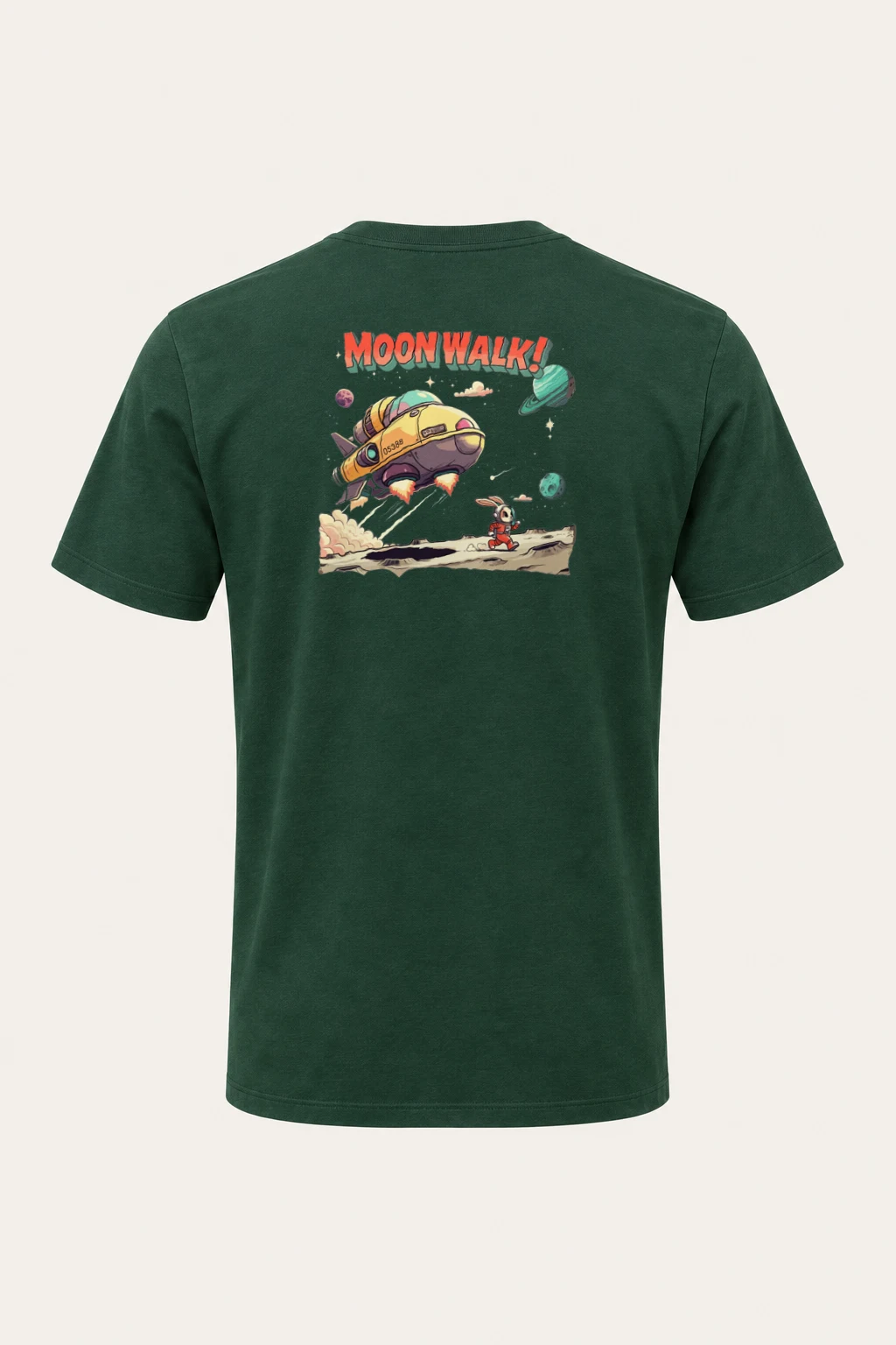 "Moonwalk 105388" Heavyweight Unisex Crewneck T-shirt | Gildan 5000