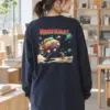 "Moonwalk 105388" Unisex Longsleeve T-shirt | Gildan 2400