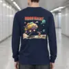 "Lunar Rabbit Rocket" Unisex Longsleeve T-shirt | Gildan 2400