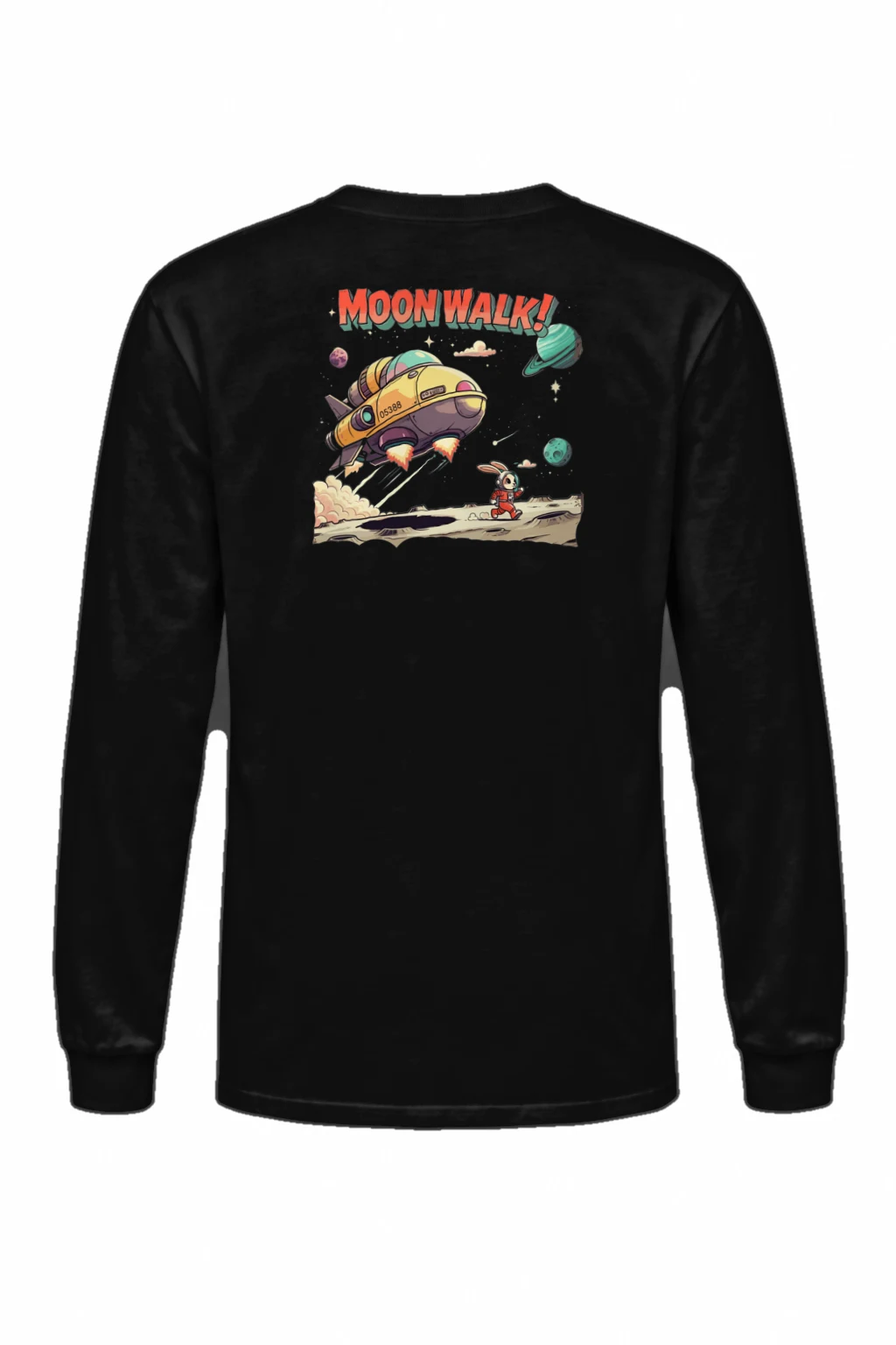 "Moonwalk 105388" Unisex Longsleeve T-shirt | Gildan 2400