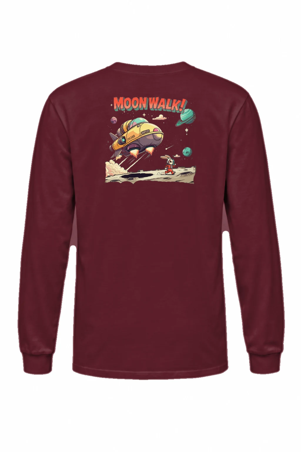 "Moonwalk 105388" Unisex Longsleeve T-shirt | Gildan 2400