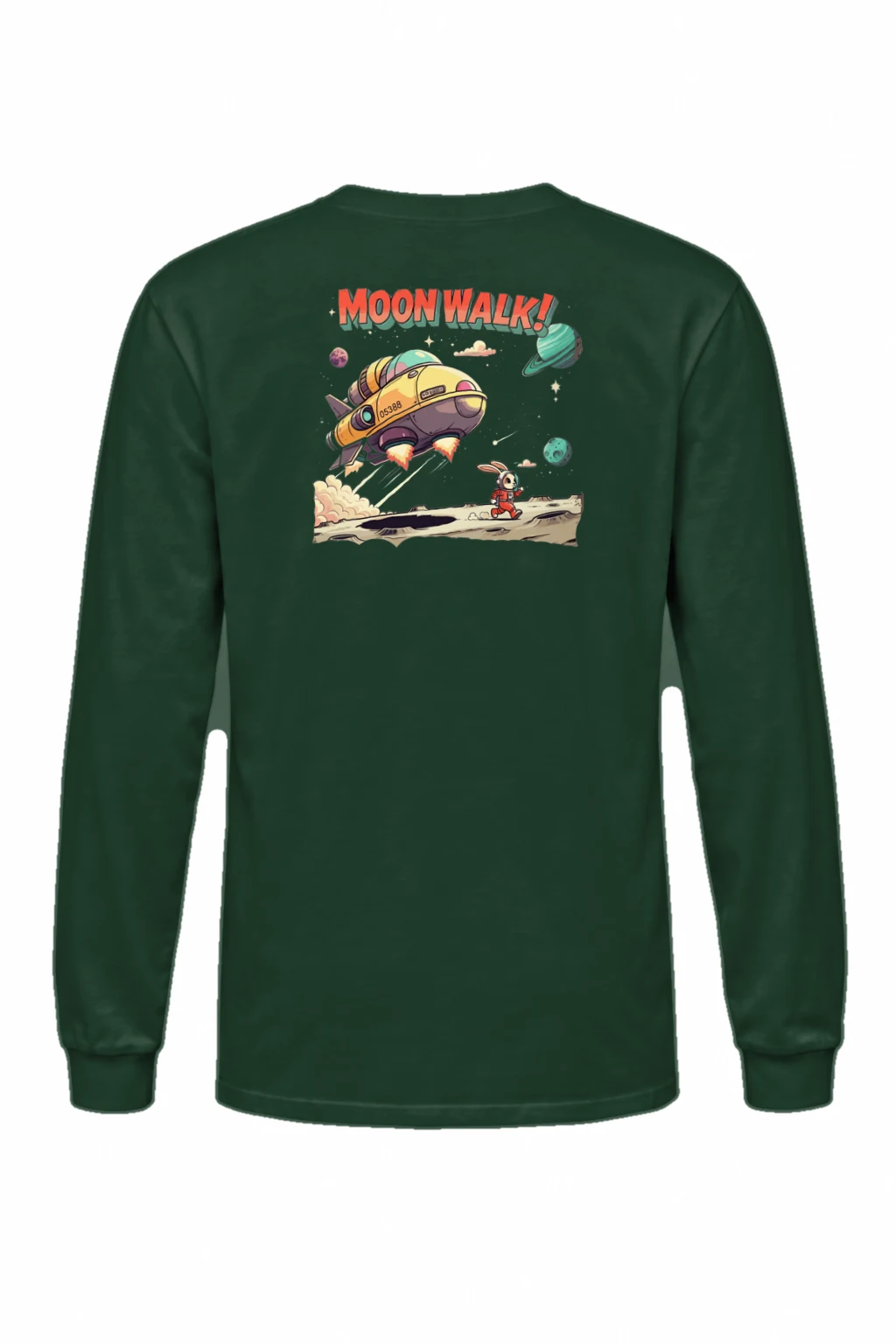 "Moonwalk 105388" Unisex Longsleeve T-shirt | Gildan 2400