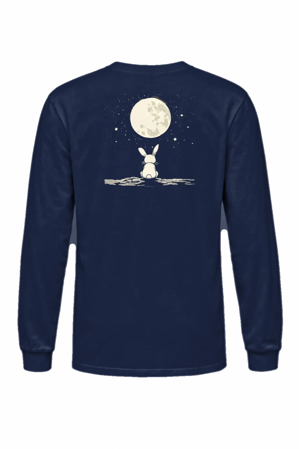 "Moonwatch Bunny" Unisex Longsleeve T-shirt | Gildan 2400