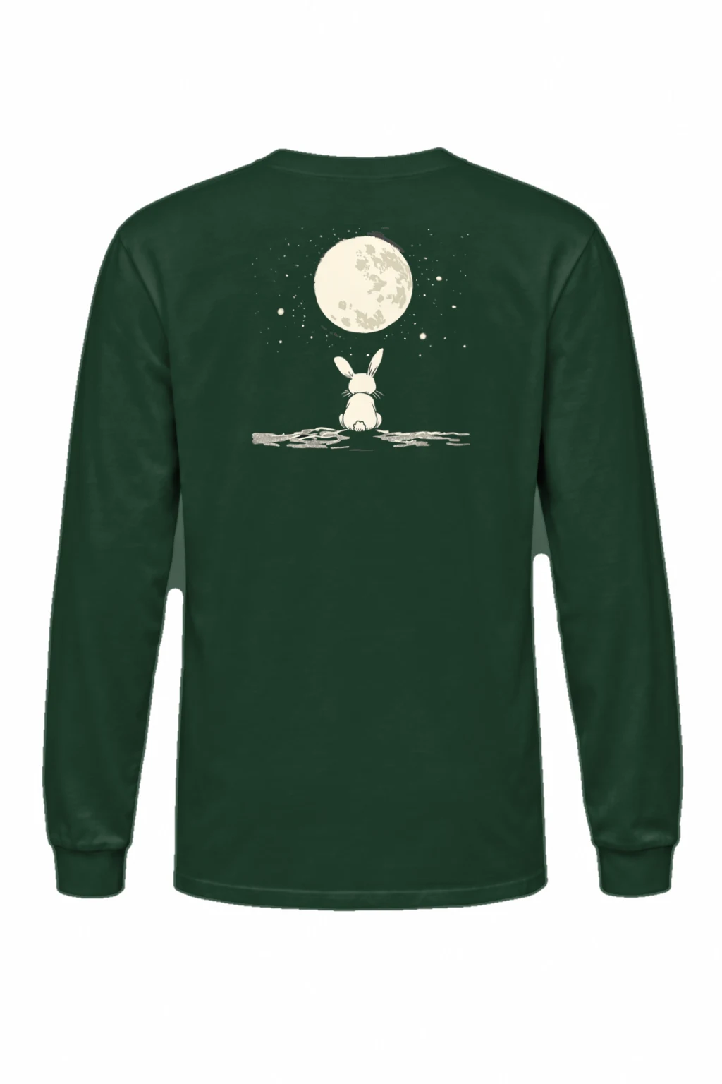 "Moonwatch Bunny" Unisex Longsleeve T-shirt | Gildan 2400