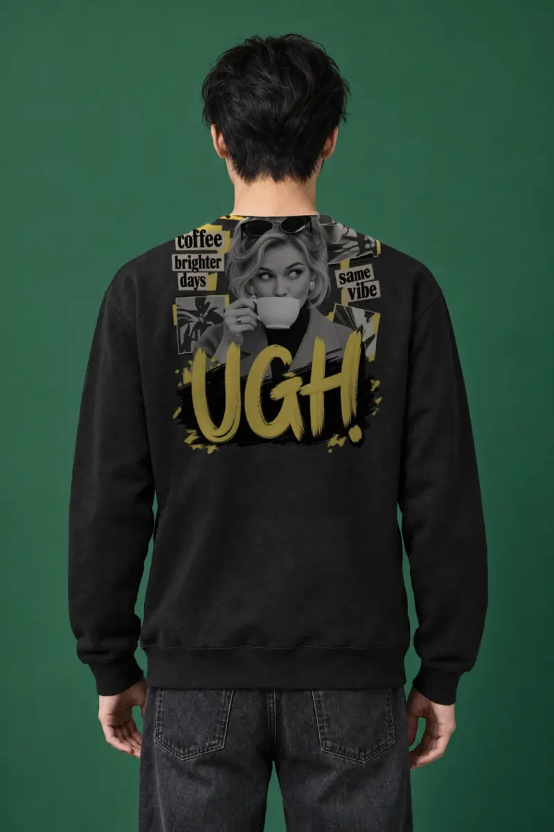 "More Coffee Brighter Days" Heavy Blend Unisex Crewneck Sweatshirt