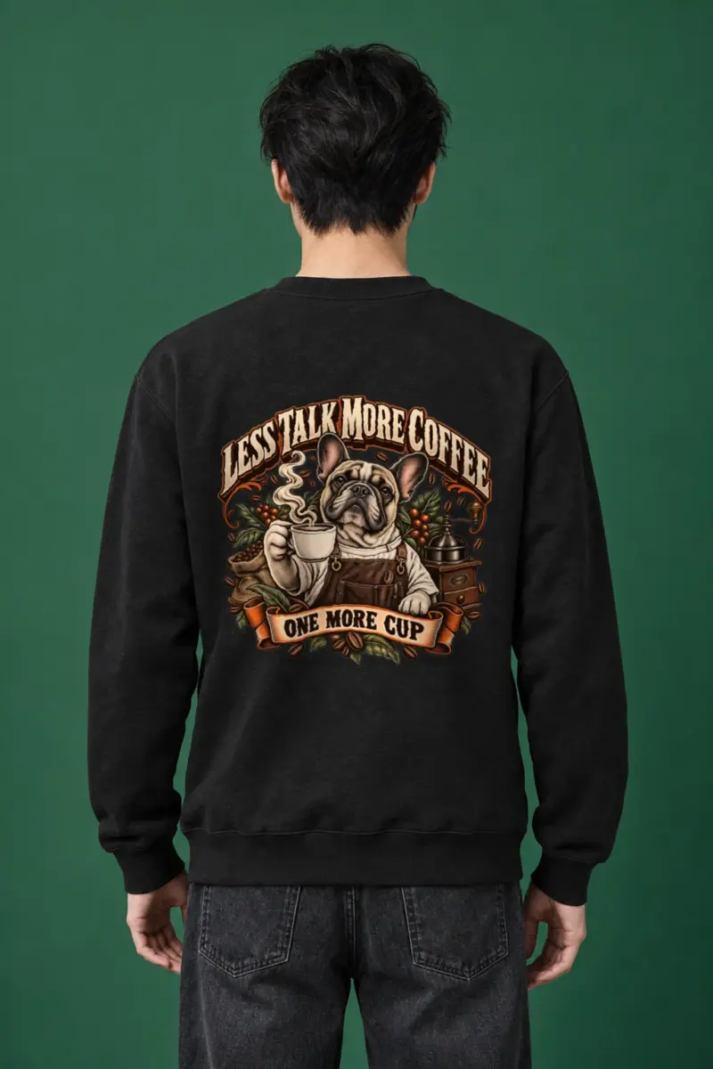 "More Coffee" Heavy Blend Unisex Crewneck Sweatshirt