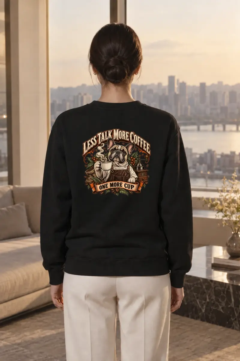 "More Coffee" Heavy Blend Unisex Crewneck Sweatshirt | Gildan 18000