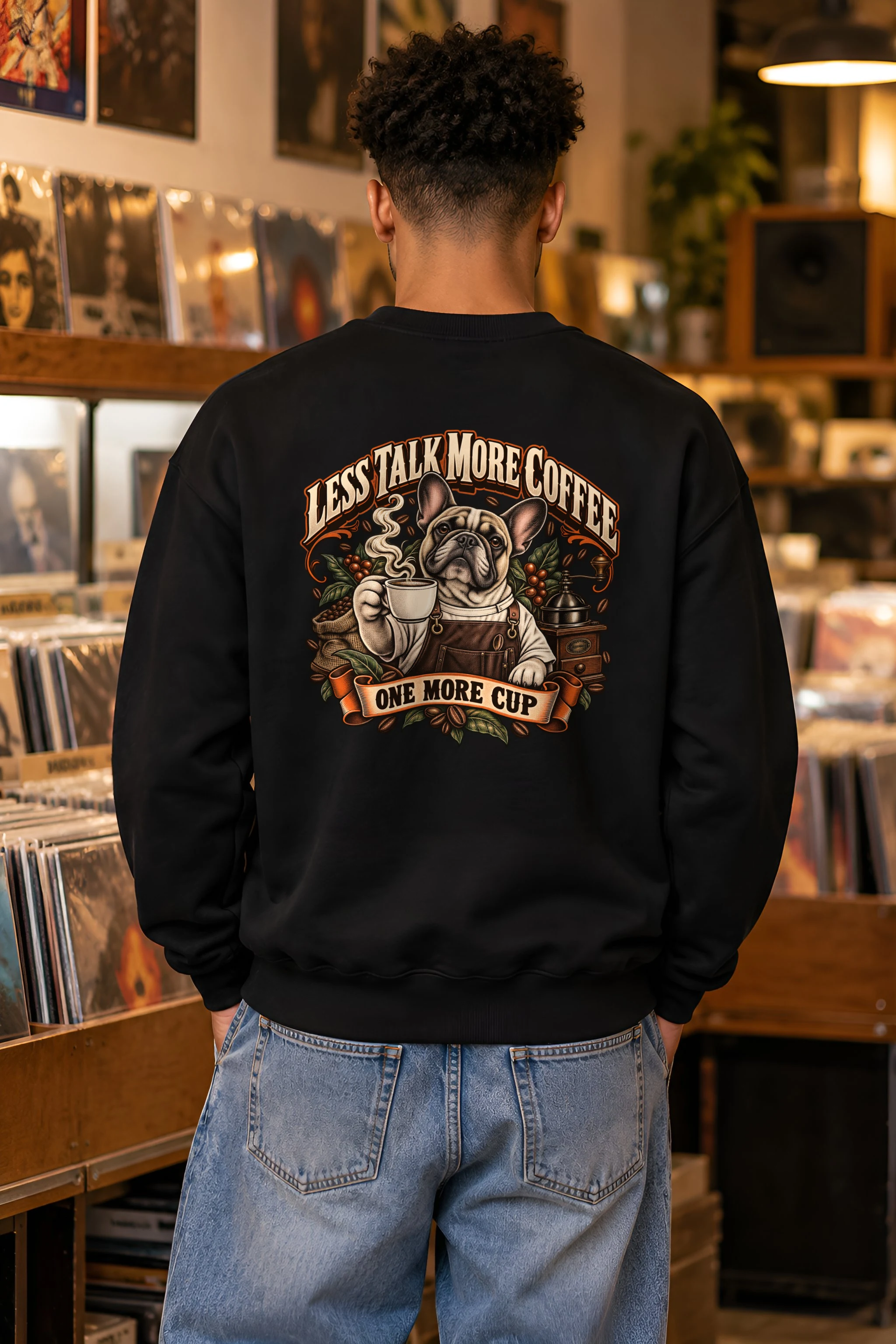"More Coffee" 1 Crewneck Sweatshirt