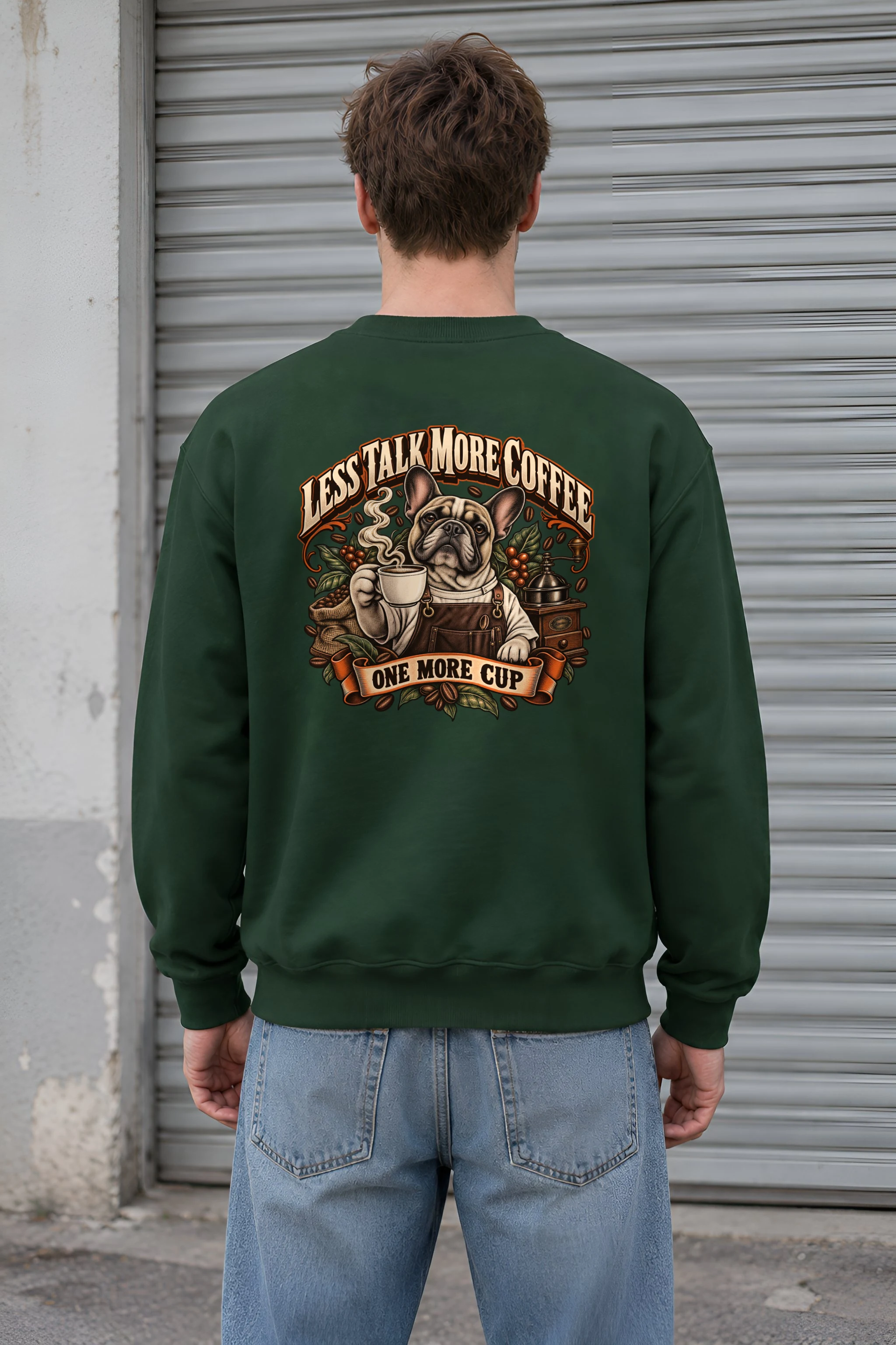 "More Coffee" 1 Crewneck Sweatshirt