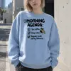 "Morning Agenda" Heavy Blend Unisex Crewneck Sweatshirt | Gildan 18000