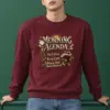 "Morning Agenda" Heavy Blend Unisex Crewneck Sweatshirt