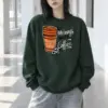 "Mornings Are For Coffee" Heavy Blend Unisex Crewneck Sweatshirt | Gildan 18000
