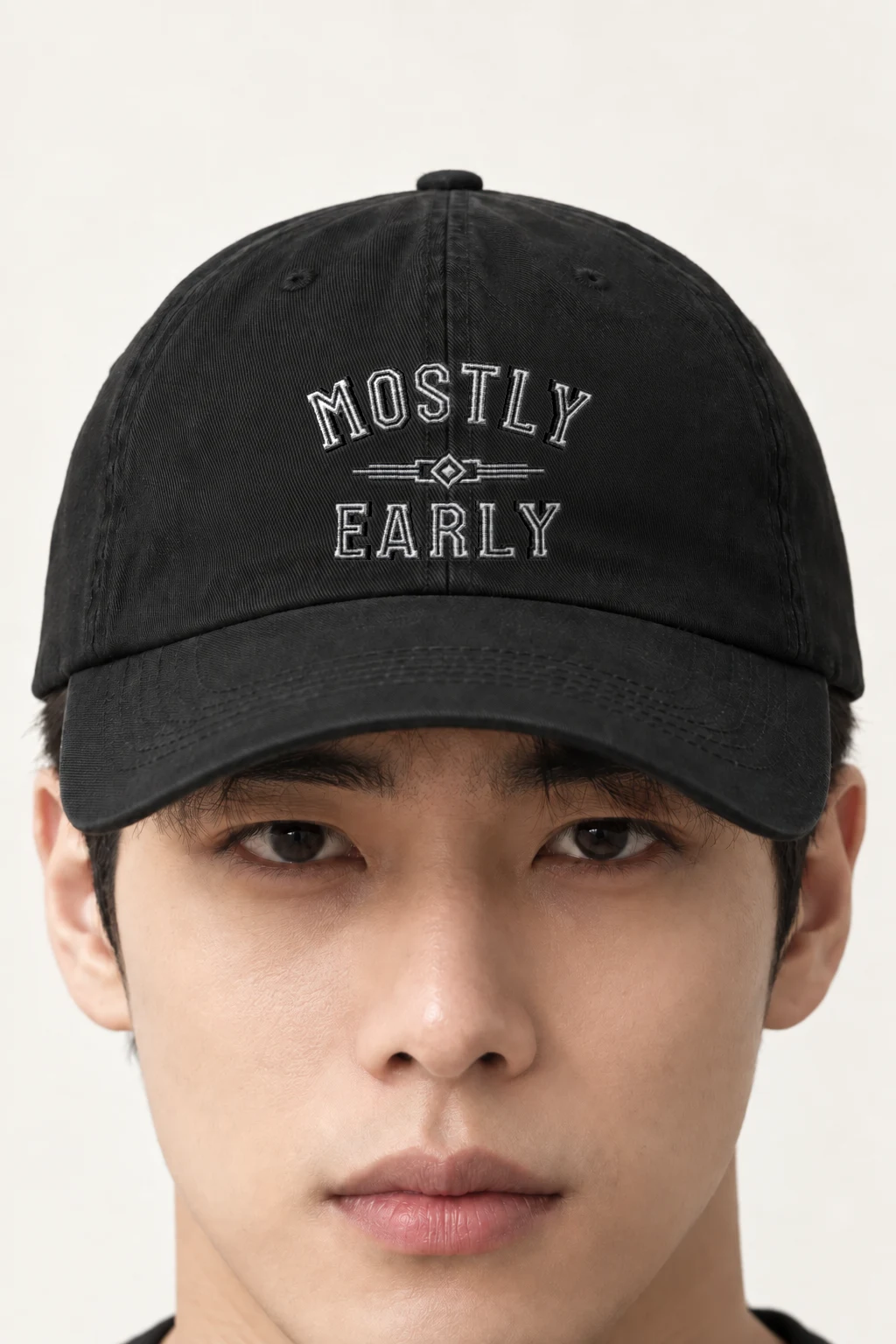 "Mostly Early" Classic Dad Hat · Embroidered | Yupoong 6245CM